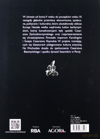 Europa Średniowieczna Historia National Geographic Tom 17 [KSIĄŻKA]