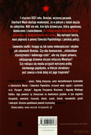 Głowa Minotaura - Marek Krajewski [KSIĄŻKA]