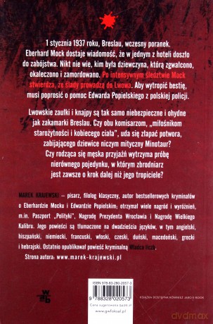 Głowa Minotaura - Marek Krajewski [KSIĄŻKA]