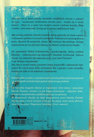 Haśka Halina Poświatowska We Wspomnieniach i Listach - Mariola Pryzwan [KSIĄŻKA]