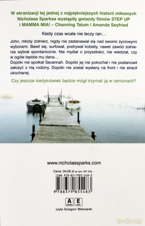 I Wciąż Ją Kocham - Nicholas Sparks [KSIĄŻKA]