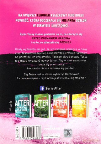 Już Nie Wiem Kim Bez Ciebie Jestem After 2 - Anna Todd [KSIĄŻKA]