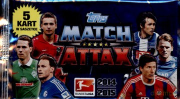 Karty Match Attax Bundesliga 2014/2015 Saszetka