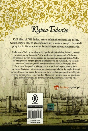 Klątwa Tudorów - Philippa Gregory [KSIĄŻKA]