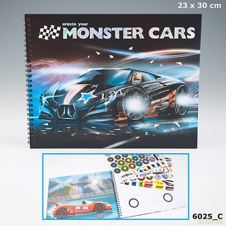 Kolorowanka Monster Cars