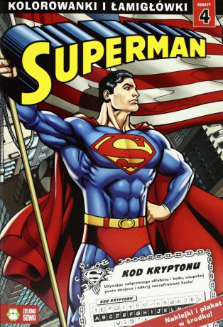 Kolorowanki i Łamigłówki Superman [KSIĄŻKA]