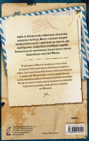 Korona z Wenecji Agata Na Tropie - Sir Steve Stevenson [KSIĄŻKA]