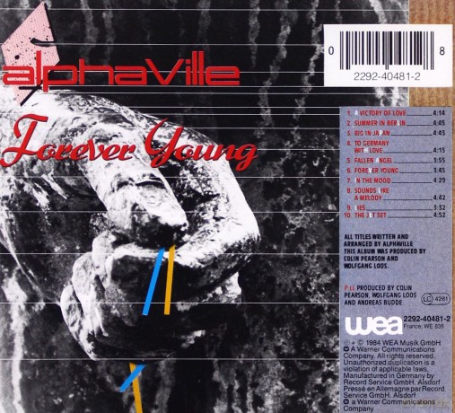 Alphaville: Forever Young [CD]