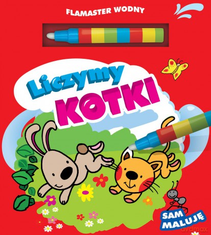 Liczymy Kotki Flamaster Wodny - Urszula Kozłowska [KSIĄŻKA]