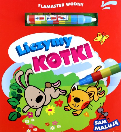 Liczymy Kotki Flamaster Wodny - Urszula Kozłowska [KSIĄŻKA]