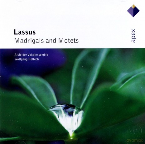 Alsfelder Vokalensemble: Lassus: Madrigals And Motets [CD]