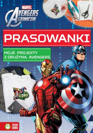 Moje Projekto z Drużyną Avengers Prasowanki Marvel [KSIĄŻKA]
