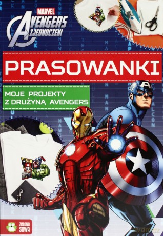 Moje Projekto z Drużyną Avengers Prasowanki Marvel [KSIĄŻKA]