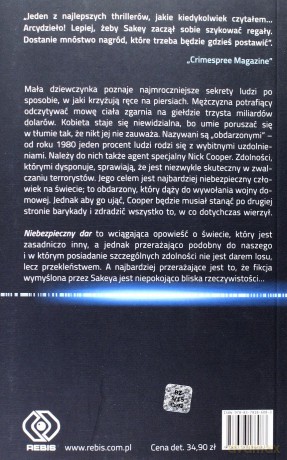 Niebezpieczny Dar - Marcus Sakey [KSIĄŻKA]