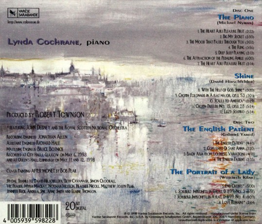 The English Patient and Other Arthouse Classics soundtrack (Angielski Pacjent) [2CD]