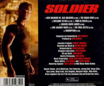 Soldier soundtrack (Galaktyczny Wojownik) (Joel McNeely) [CD]