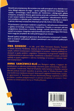Nowy słownik turystyki i hotelarstwa angielsko-polski polsko-angielski - Ewa Dziedzic, Anna Sancewicz-Kliś [KSIĄŻKA]