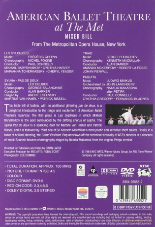 American Ballet Theatre: At The Met [DVD]