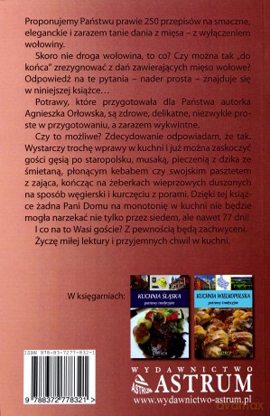 Potrawy z Mięsa Smaczne i Zdrowe Mięso Wieprzowe Drób Dziczyzna - Agnieszka Orłowska [KSIĄŻKA]