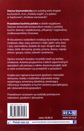Prawdziwa Kuchnia Polska - Hanna Szymanderska [KSIĄŻKA]