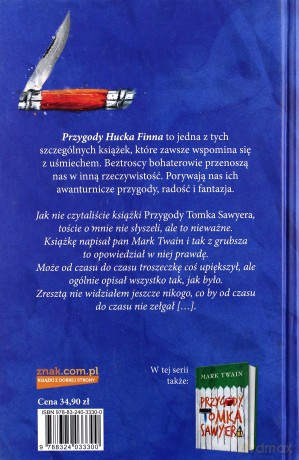 Przygody Hucka Finna - Mark Twain [KSIĄŻKA]