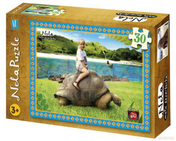 Puzzle 30 Nela Żółw