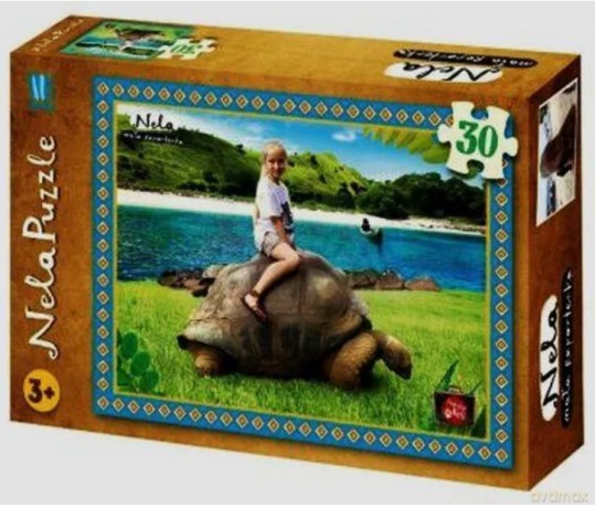 Puzzle 30 Nela Żółw