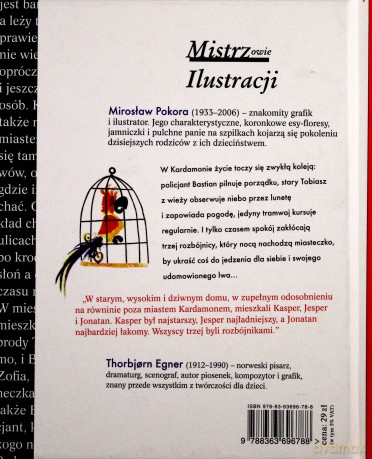 Rozbójnicy z Kardamonu Mistrzowie Ilustracji 23 - Thorbjorn Egner [KSIĄŻKA]