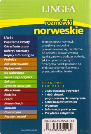 Rozmówki Norweskie [KSIĄŻKA]