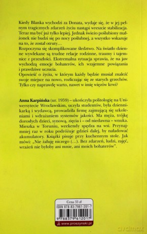 Sakrament Niedoskonały - Anna Karpińska [KSIĄŻKA]