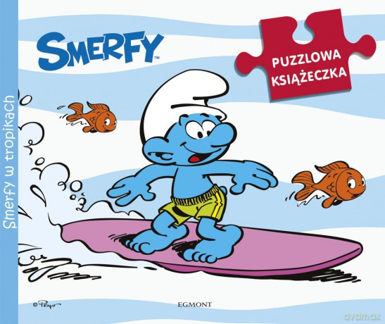 Smerfy w Tropikach Puzzlowa Książeczka [KSIĄŻKA]