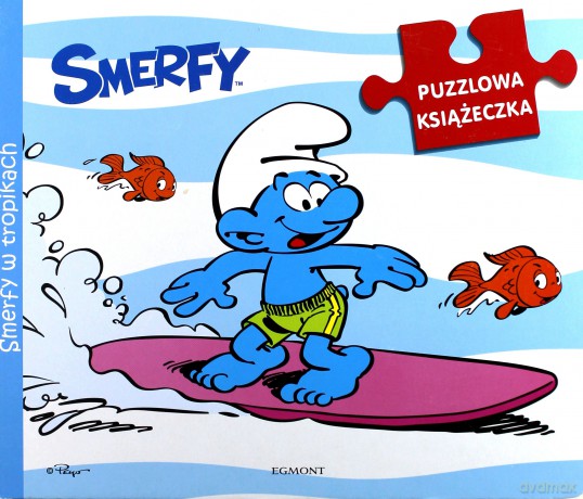 Smerfy w Tropikach Puzzlowa Książeczka [KSIĄŻKA]