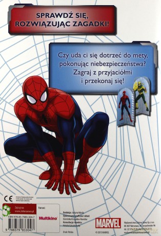 Spider Man Gry i Zabawy Marvel [KSIĄŻKA]
