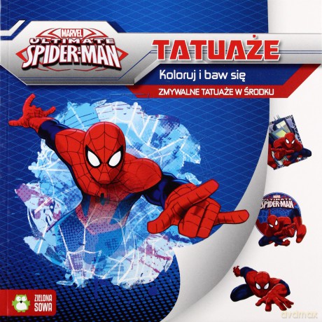 Spider Man Tatuaże Marvel [KSIĄŻKA]