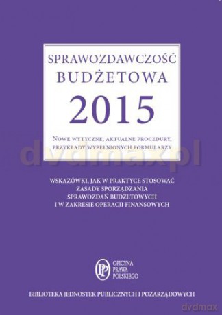 Sprawozdawczość Budżetowa 2015 - Barbara Jarosz [KSIĄŻKA]
