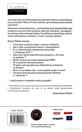 Striptiz Nadredaktora - Marcin Wolski, Ryszard Makowski [KSIĄŻKA]