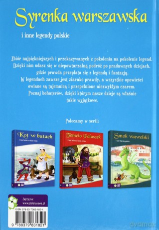 Syrenka Warszawska i Inne Legendy Polskie [KSIĄŻKA]