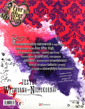 Szkicownik Wytwornie Niepokorny Ever After High [KSIĄŻKA]