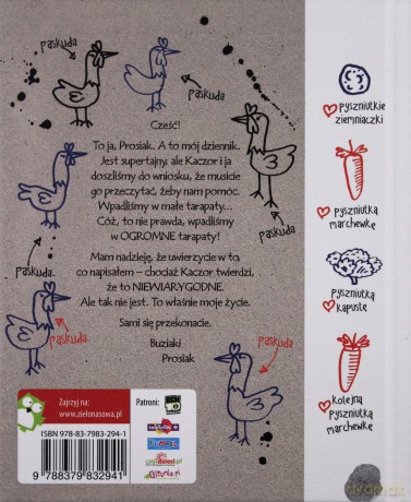 Ściśle Tajny Dziennik Prosiaka - Emer Stamp [KSIĄŻKA]