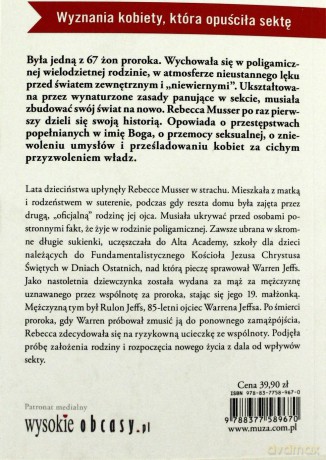 Świadek w Czerwieni - Rebecca Musser [KSIĄŻKA]