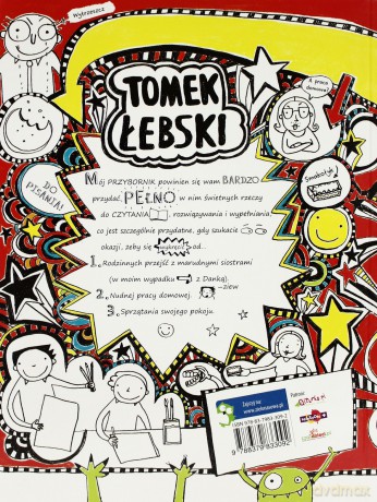 Tomek Łebski i Jego Fantastycznie Odjechany Przybornik - Liz Pichon [KSIĄŻKA]
