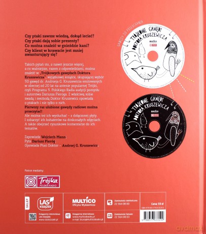 Trójkowe Gawędy Doktora Kruszewicza - Andrzej G. Kruszewicz, Dariusz Pieróg, Wojciech Mann [KSIĄŻKA]+[CD]