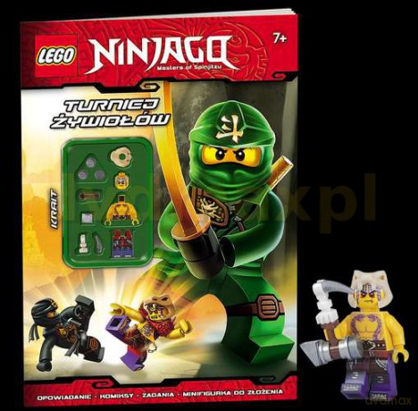 Turniej Żywiołów Lego Ninjago [KSIĄŻKA]