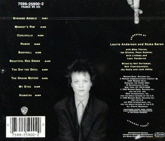 Laurie Anderson: Strange Angels [CD]