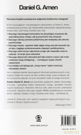 Uwolnij Moc Kobiecego Mózgu - Daniel G. Amen [KSIĄŻKA]