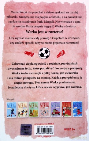 Werka Rozterka i Futbolowa Niania - Patricia Hermes [KSIĄŻKA]