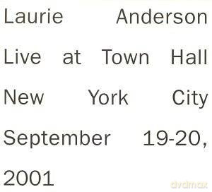 Laurie Anderson: Live In New York (digipack) [2CD]
