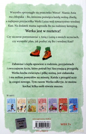 Werka Rozterka i Kempingowa Niania - Patricia Hermes [KSIĄŻKA]
