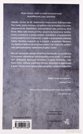 Woda Różana i Chleb Na Sodzie - Marsha Mehran [KSIĄŻKA]