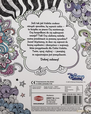 Wyraź Siebie Violetta [KSIĄŻKA]